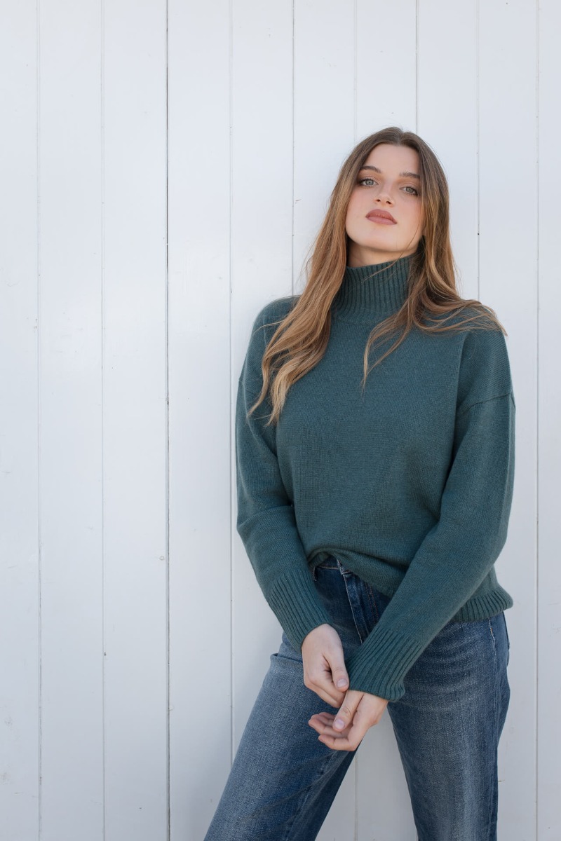 maxipull pinotti cashmere mouline lurex